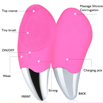 Soft Silicone Facial Cleansing Brush - Deep cleaning Pores