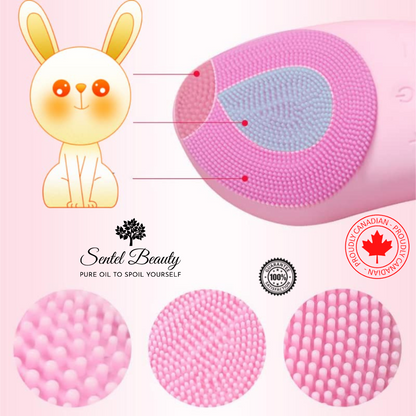 Soft Silicone Facial Cleansing Brush - Deep cleaning Pores