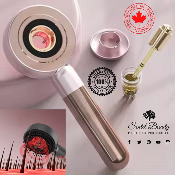 Cordless Electric Scalp Massager Brush Comb for Relaxation Scalp Oil Applicator Portable Vibrating Head Massager for Scalp Cleansing
