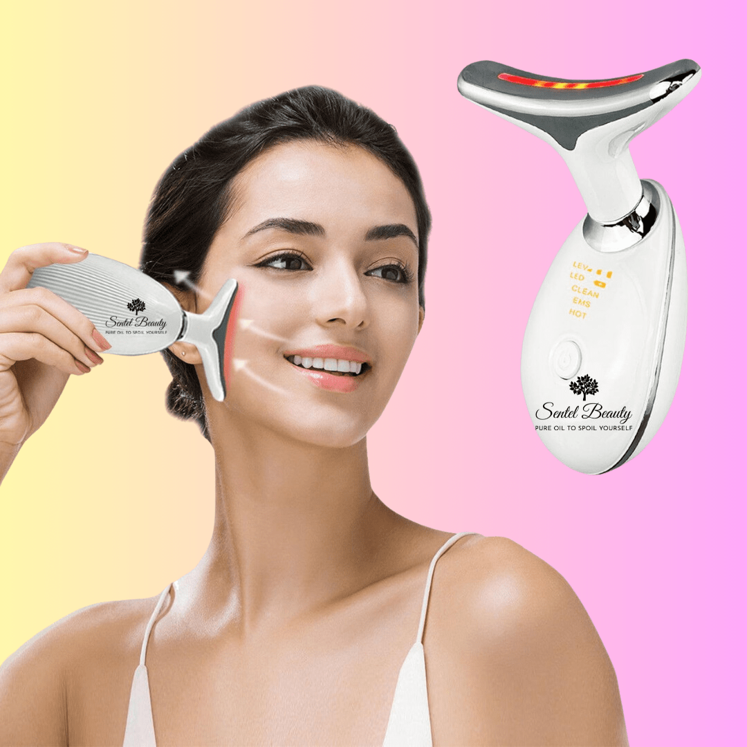 EMS Face Facial Massager LED Therapy 