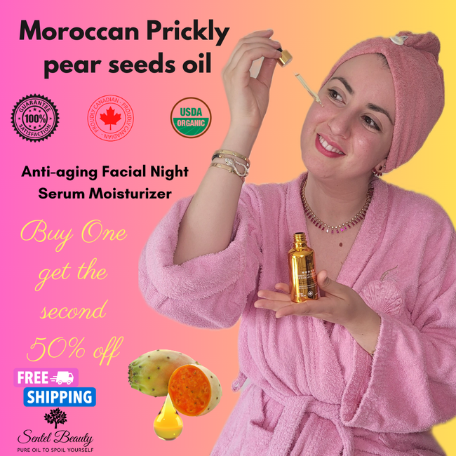 Moroccan Prickly Pear Seed Oil Treatment