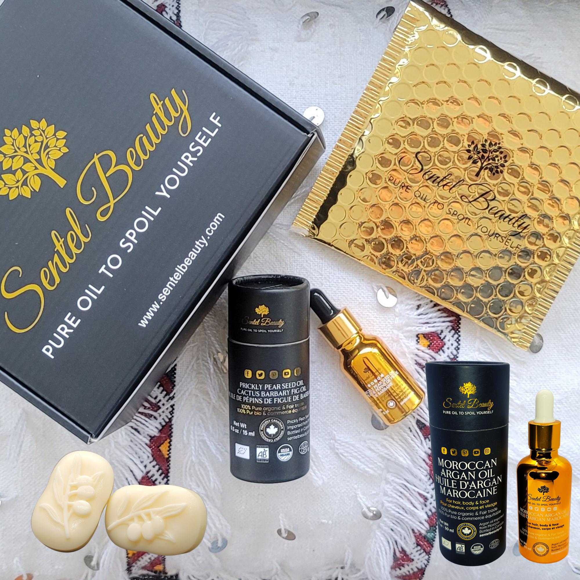 Essential Beauty Bundle: Pure Oils & Natural Soaps